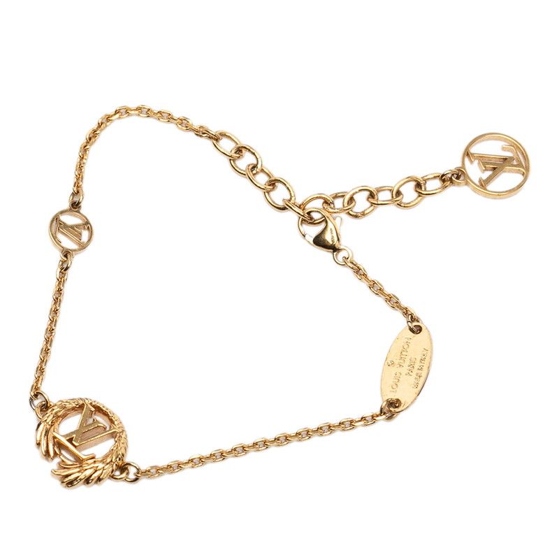 Louis Vuitton Bracelet LV Angel Chain Gold Plated