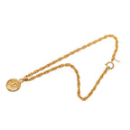 Chanel CC Logo Vintage Chain Pendant Gold Plated — view 2