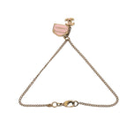 Chanel CC Logo 31 Rue Cambon Chain Bracelet 06 Gold Pink Plated — view 3