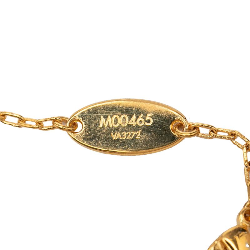 Louis Vuitton Collier Heart Foreign Love Chain Pendant Gold Plated — view 5