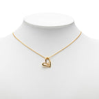 Louis Vuitton Collier Heart Foreign Love Chain Pendant Gold Plated — view 7