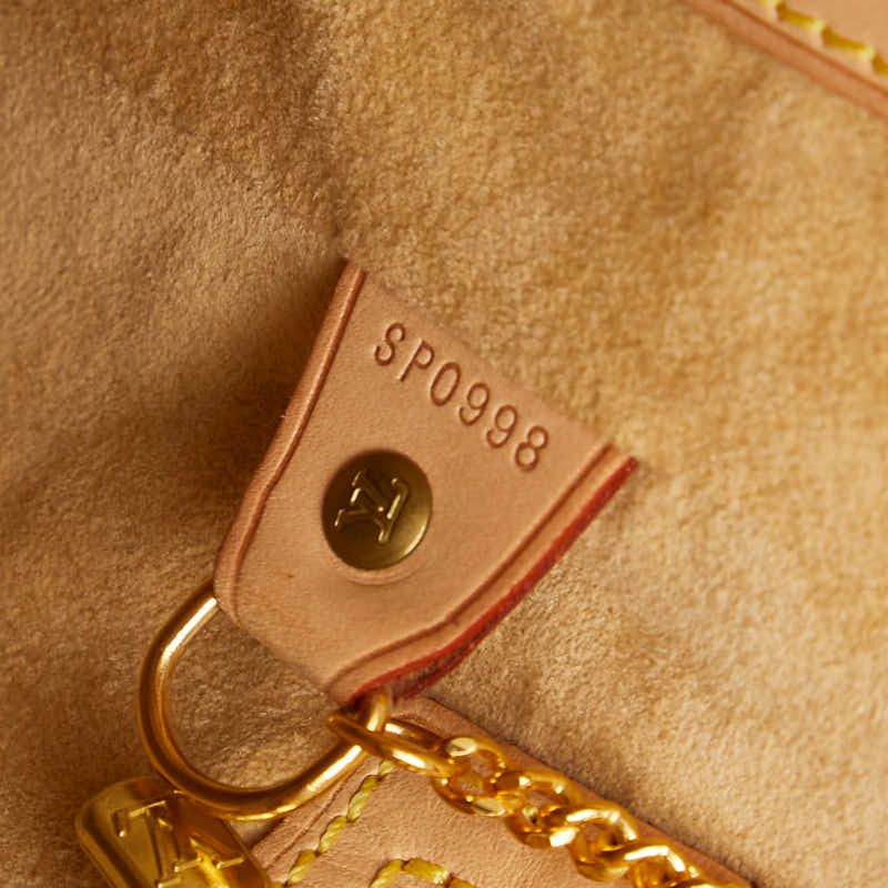 Louis Vuitton Nomad Marais Vanthiem Handbag Natural Beige Leather — view 9