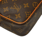 Louis Vuitton Monogram Compiegne 23 Clutch Brown Leather — view 5