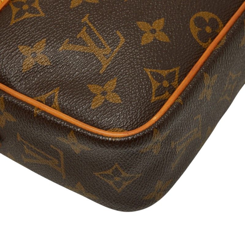 Louis Vuitton Monogram Compiegne 23 Clutch Brown Leather — view 5