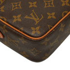 Louis Vuitton Monogram Compiegne 23 Clutch Brown Leather — view 7