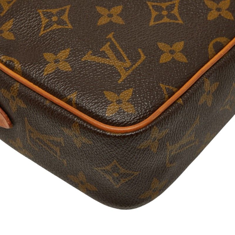Louis Vuitton Monogram Compiegne 23 Clutch Brown Leather — view 7