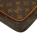 Louis Vuitton Monogram Compiegne 23 Clutch Brown Leather — view 6