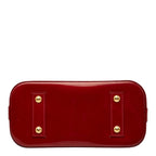 Louis Vuitton Monogram Vernis Alma BB 2-Way Shoulder Bag Rose Indien Red Patent — view 3