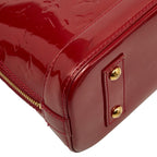 Louis Vuitton Monogram Vernis Alma BB 2-Way Shoulder Bag Rose Indien Red Patent — view 5