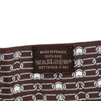 Hermes Twilly Kaleidoscope Effect Scarf White Brown Silk — view 5