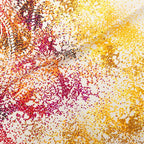 Hermes Carre 90 Indian Scarf Beige Multicolor Silk — view 6