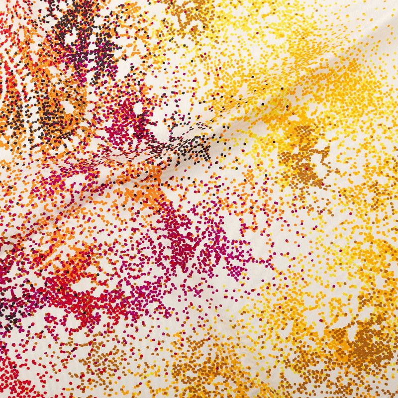 Hermes Carre 90 Indian Scarf Beige Multicolor Silk — view 6