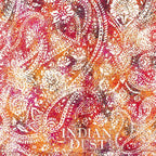Hermes Carre 90 Indian Scarf Beige Multicolor Silk — view 3