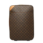 Louis Vuitton Monogram Pegase 50 Carry Case Trolley Suitcase Brown Leather 1