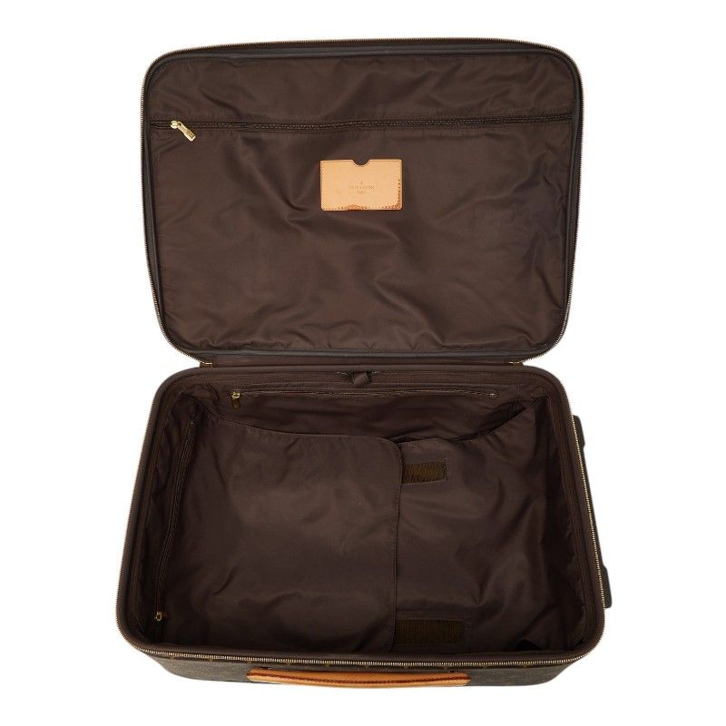Louis Vuitton Monogram Pegase 50 Carry Case Trolley Suitcase Brown Leather 1 — view 9