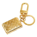 Louis Vuitton Porte Cles Love Note Envelope Key Holder Key Ring Gold Plated