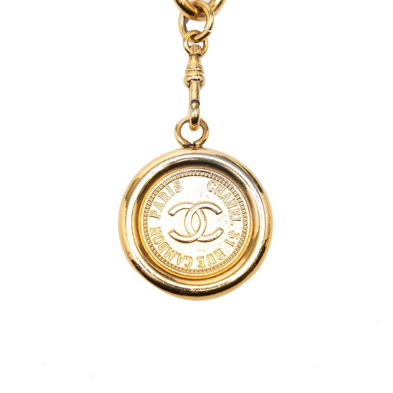 Chanel CC Logo 31 Rue Cambon Chain Belt Gold Plated — view 2