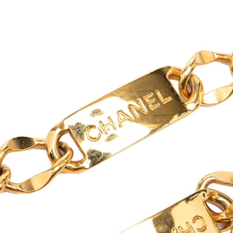 Chanel CC Logo 31 Rue Cambon Chain Belt Gold Plated — view 3