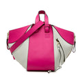 Loewe Anagram Hammock Small Shoulder Bag 2-Way Pink White Leather