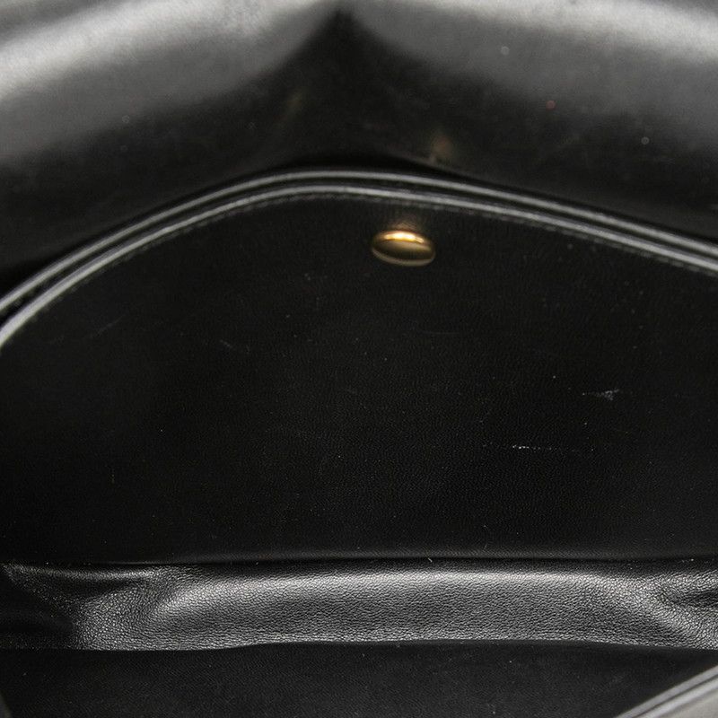 Celine Trotter Crossbody Shoulder Bag Black Leather — view 4