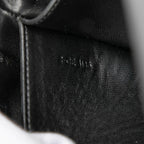 Celine Trotter Crossbody Shoulder Bag Black Leather — view 6
