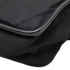 Prada Logo Crossbody Shoulder Bag Black Nylon — view 6