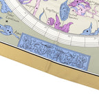 Hermes Carre 90 Hemisphere Coeli Boreale Constellation Scarf Beige Multi Color — view 4