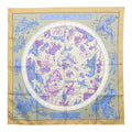Hermes Carre 90 Hemisphere Coeli Boreale Constellation Scarf Beige Multi Color