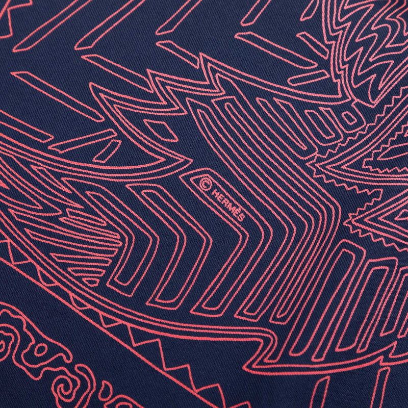 Hermes Carre 90 Legende Kuna Peuple de Panama Legend of the People of Scarf — view 4