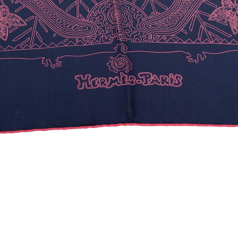 Hermes Carre 90 Legende Kuna Peuple de Panama Legend of the People of Scarf — view 8