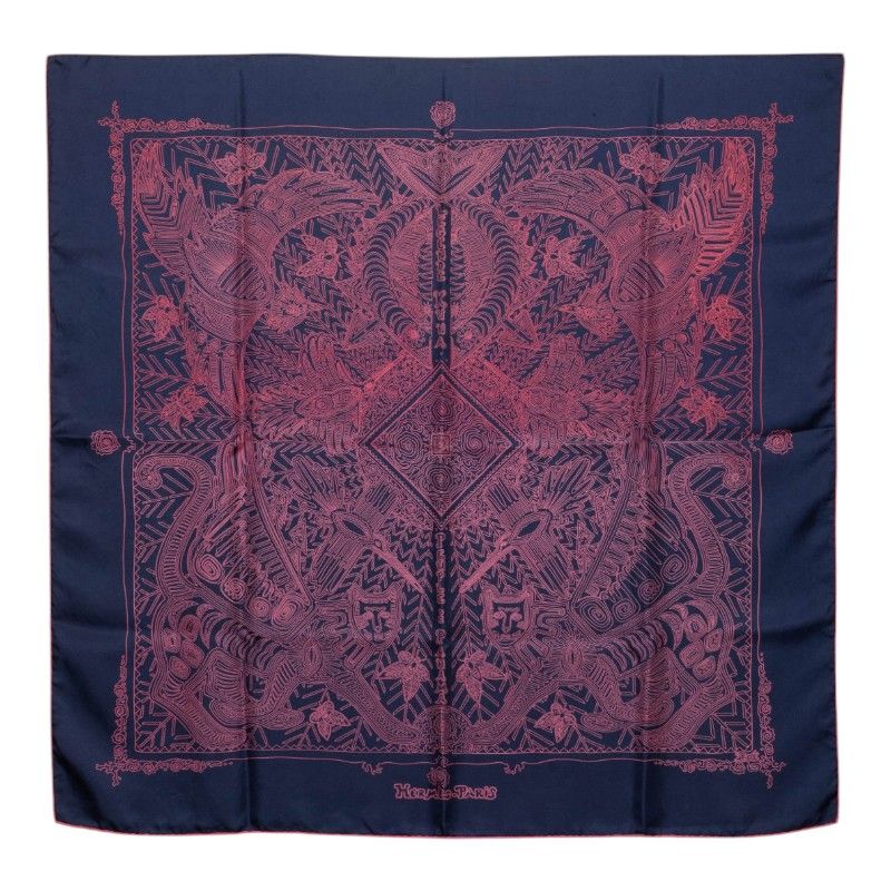 Hermes Carre 90 Legende Kuna Peuple de Panama Legend of the People of Scarf
