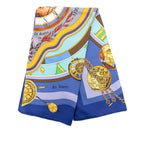 Hermes Carre 90 Parmi les Fleurs Je Compte les Heures Time Spent Among Flowers — view 2