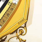 Hermes Carre 90 Dies Et Hore Astrology Scarf Ivory Multi Color Silk — view 7