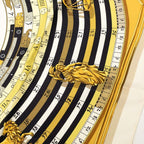 Hermes Carre 90 Dies Et Hore Astrology Scarf Ivory Multi Color Silk — view 5