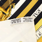 Hermes Carre 90 Dies Et Hore Astrology Scarf Ivory Multi Color Silk — view 8