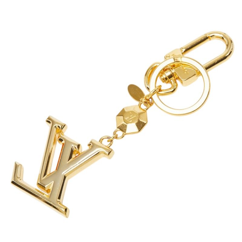 Louis Vuitton Porte Cles LV Facet Key Ring Key Holder Gold Plated — view 2