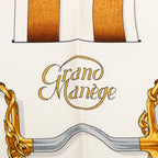 Hermes Carre 90 Grand Manege Great Training Horse Equipment Scarf Green — view 6