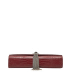 Saint Laurent YSL Monogram Classic Kate Tassel Croco Shoulder — view 3