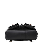 Gucci Bamboo Backpack Black Leather Suede — view 3
