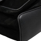 Gucci Bamboo Backpack Black Leather Suede — view 5