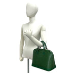 Louis Vuitton Vintage Alma Epi Leather Mini Boston Bag Borneo Green — view 2