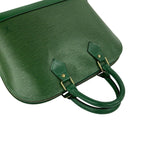 Louis Vuitton Vintage Alma Epi Leather Mini Boston Bag Borneo Green — view 4
