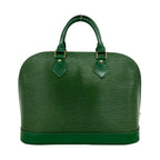 Louis Vuitton Vintage Alma Epi Leather Mini Boston Bag Borneo Green — view 3