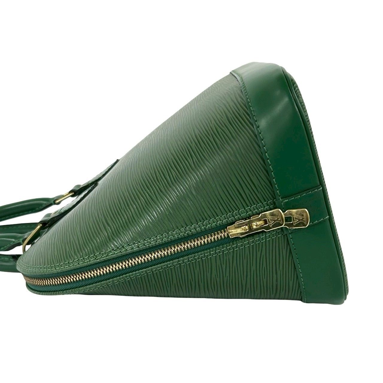 Louis Vuitton Vintage Alma Epi Leather Mini Boston Bag Borneo Green — view 5