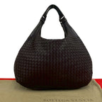Bottega Veneta Intrecciato Leather Tote Shoulder Bag Brown