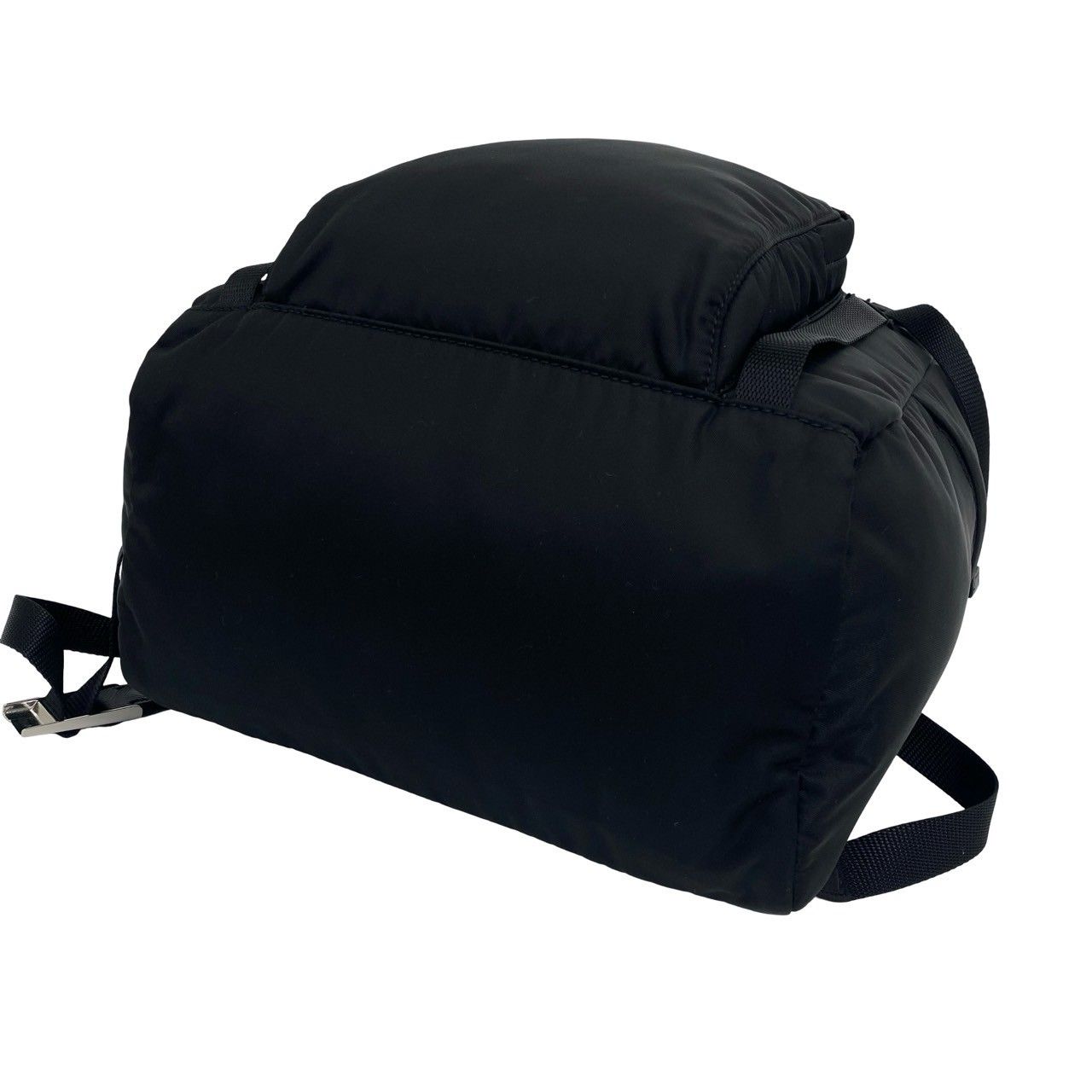 Prada Tessuto Nylon Backpack Black — view 8