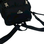 Prada Tessuto Nylon Backpack Black — view 4