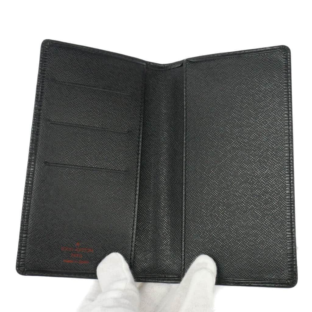 Louis Vuitton Agenda Posh Epi Notebook Cover Leather Black — view 4