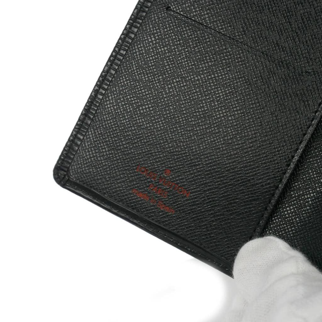 Louis Vuitton Agenda Posh Epi Notebook Cover Leather Black — view 5