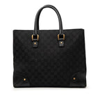 Gucci GG Canvas Tote Black